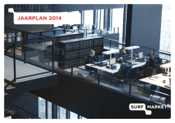 Jaarplan 2014
