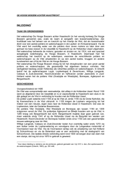 INLEIDING - Hoogheemraadschap De Stichtse Rijnlanden