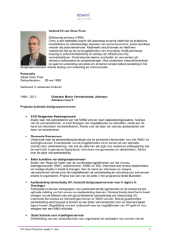 Download cv - MoVie | Mobiliteit voor iedereen