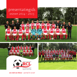 RCL presentatiegids 2014-2015