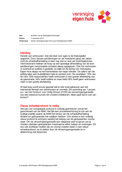 een rapport - Vereniging Eigen Huis