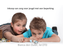 Download bijlage: presentatie werkatelier zorgbudget