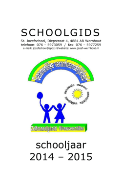 downloaden - St.Jozefschool Wernhout