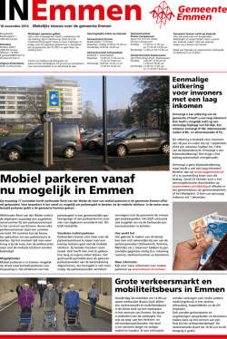 IN Emmen week 47 - Gemeente Emmen