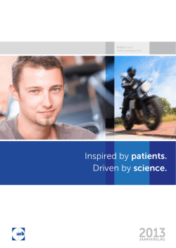 Inspired by patients. Driven by science.