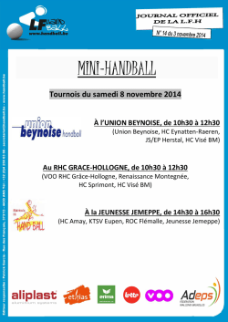 Journal Officiel 14 du 3 novembre 2014