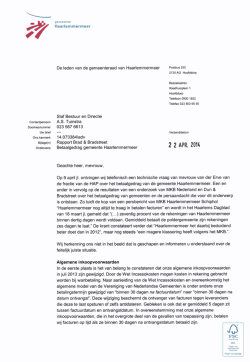 Betaalgedrag gemeente Haarlemmermeer