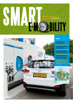 inhoud vakblad elektrisch vervoer en smart grids / september 2014