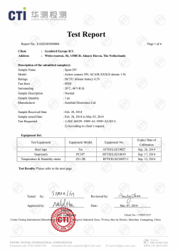 IPX8 test certificate waterproof case (688 kb)