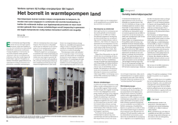 Het borrelt in warmtepompen land