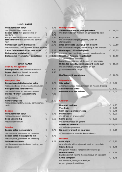 menu - Inntel Hotels Resort Zutphen