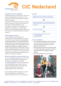 Factsheet CtC Nederland - DSP