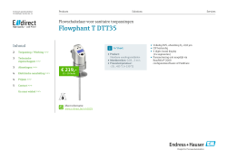 Flowphant T DTT35 - E-direct
