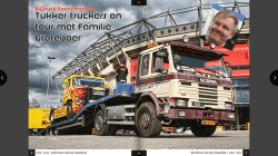 Het artikel in Big Truck - Truck Racing Team Twente