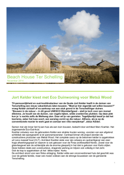 Eco Duinhuis Jort Kelder