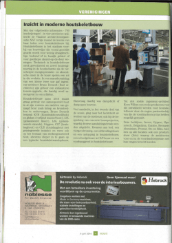 Inzicht in moderne houtskeletbouw