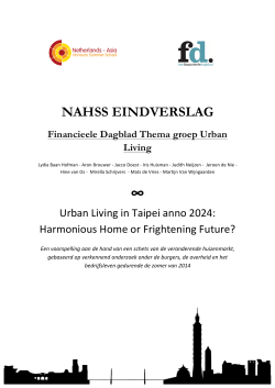 NAHSS EINDVERSLAG Financieele Dagblad Thema groep Urban
