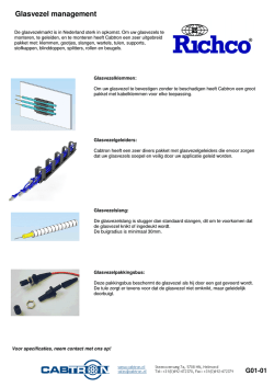 Glasvezelmanagement