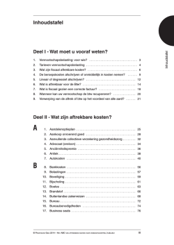 Het ABC van aftrekbare kosten voor vennootschappen