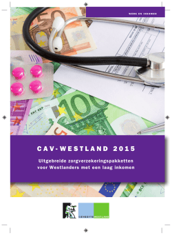 CAV-WESTLAND 2015 - Gemeente Westland