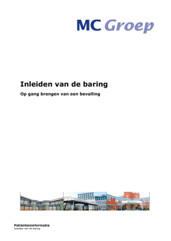 Inleiden van de baring