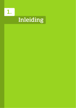 Introductie en conceptueel kader