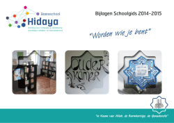 Hidaya 2014-2015