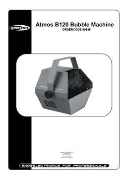 Download de Gebruiksaanwijzing - RF Systems Professioneel Licht