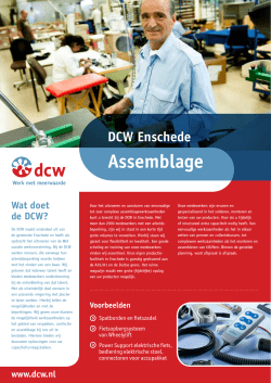 DCW Assemblage NL