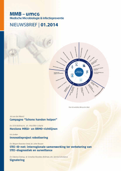 NIEUWSBRIEF | 01.2014 - Medische Microbiologie