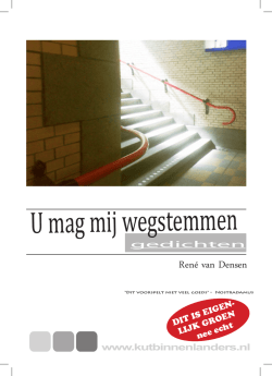 René van Densen - U mag mij wegstemmen