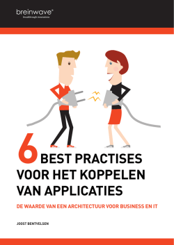 6best practises voor het koppelen van applicaties