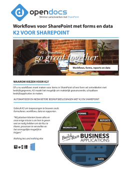 K2 Infosheet - OpenDocs.nl