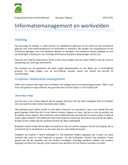 Download Informatiemanagement en werkvelden