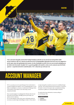 ACCOUNT MANAGER