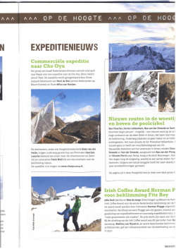 Bericht hoogtelijn Cho Oyu 2014