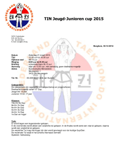 30-12-2014 Uitnodiging Jeugd-Junioren Cup 2015