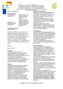 KienderNieuws 6 oktober 2014