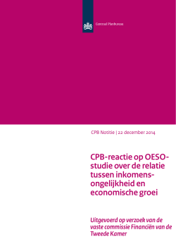 "CPB reactie op OESO werkdocument" PDF