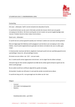 dit document - Kinderboerderij Uden