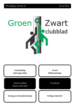 clubblad 2014-w25