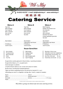 Wok Ming Catering Service