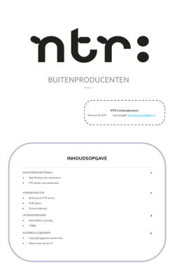 Handboek Buitenproducenten