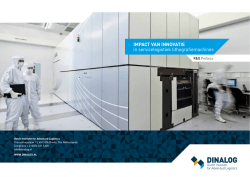 Impact van innovatie bij ASML