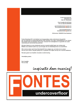 inspiratie door ervaring!