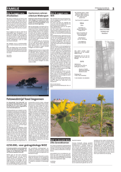 Lees het originele artikel in de Texelse Courant (PDF)