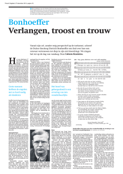 Door goede machten