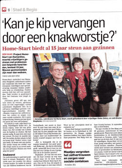 Lees het hier. - Spek, Tanya van der