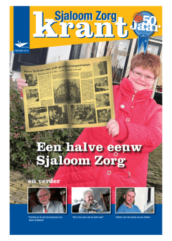 Jaar 50 - Sjaloom Zorg