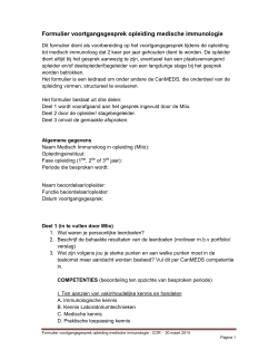 20140205 Formulier voortgangsgesprek opl med imm 20-03-2014